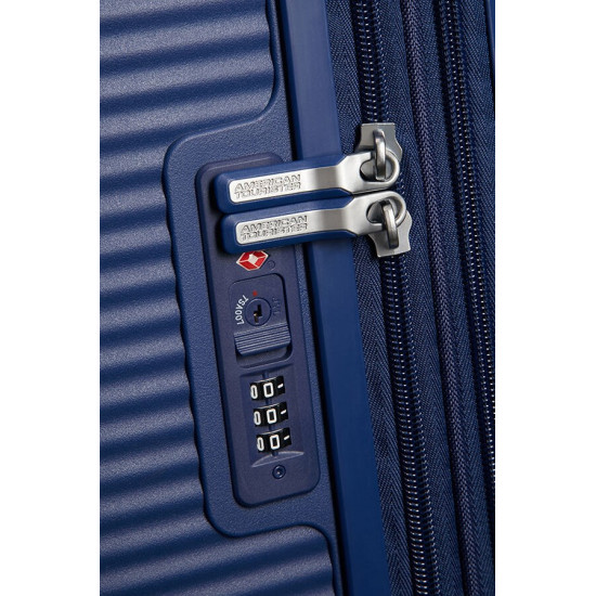 Soundbox medium suitcase American Tourister - midnight navy