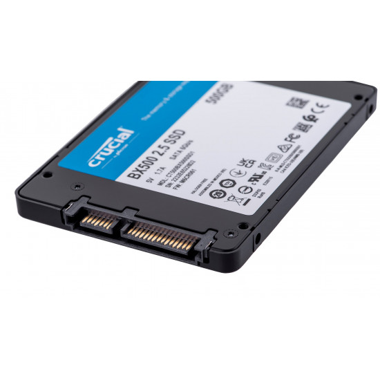 Crucial CT500BX500SSD1 internal solid state drive 2.5 500 GB Serial ATA III 3D NAND