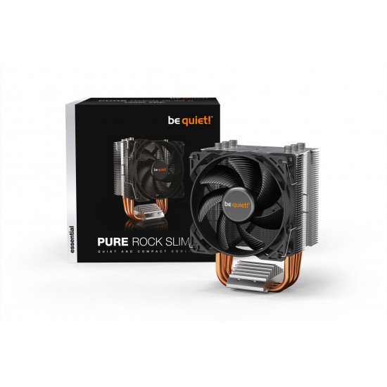 be quiet! PURE ROCK SLIM 2 Processor Cooler 9.2 cm Silver 1 pc(s)