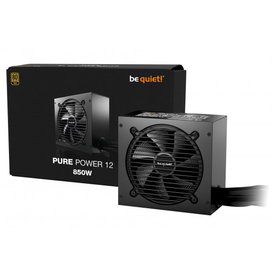 be quiet! PURE POWER 12 850W power supply unit 20+4 pin ATX ATX Black