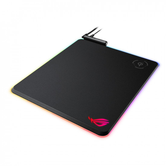 ASUS ROG Balteus QI RGB Gaming Mouse Pad - Black