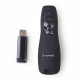 Gembird *Wireless presenter with laser pointer 660 nm 10 m Black