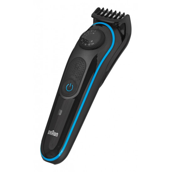 BRAUN BT3240 Beard Trimmer + razor Gillette Fusion5 ProGlide Black, Blue