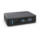 SEH utnserver Pro print server Ethernet LAN Black