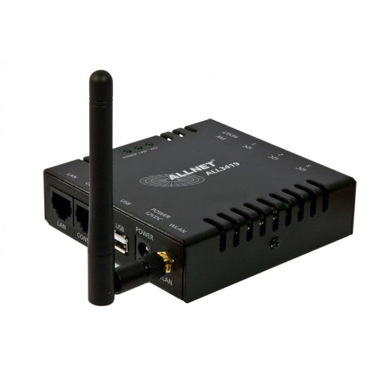 ALLNET ALL3419 Wired & Wireless Black