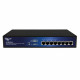 ALLNET ALL8804POE+ network switch Unmanaged L2 Gigabit Ethernet (10/100/1000) Power over Ethernet (PoE) Black, Blue