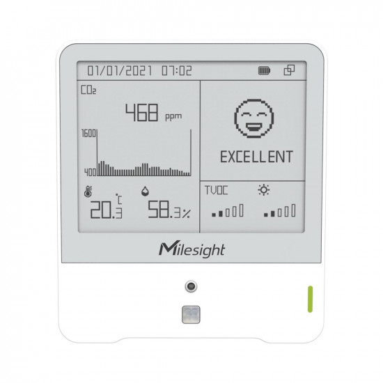 Milesight IoT AM307 LoRaWAN Ambience Monitoring Sensor