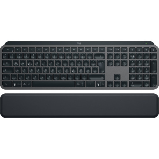 Logitech MX Keys S keyboard Office RF Wireless + Bluetooth QWERTZ German Graphite