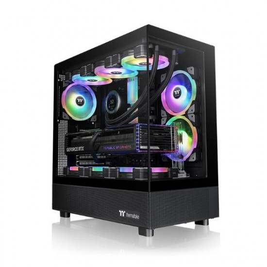 Geh Thermaltake View 270 TG Midi Tower  ARGB         Black retail