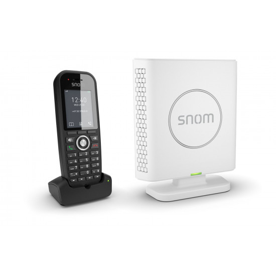 Snom M430 DECT telephone Caller ID Black, White