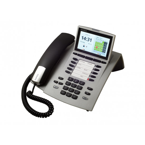 AGFEO ST 45 Analog telephone Caller ID Silver