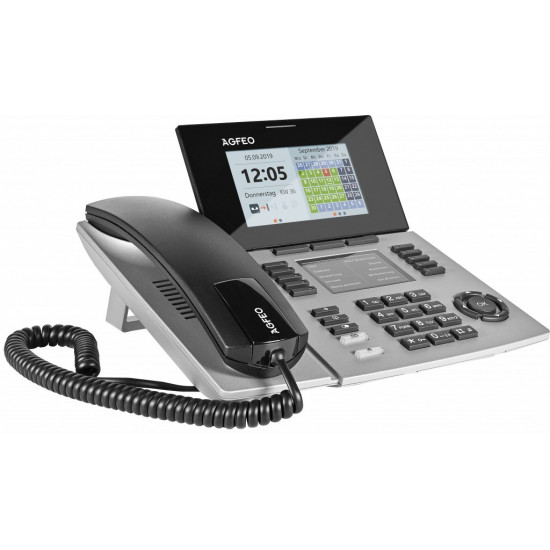 AGFEO ST 56 IP phone Silver LCD