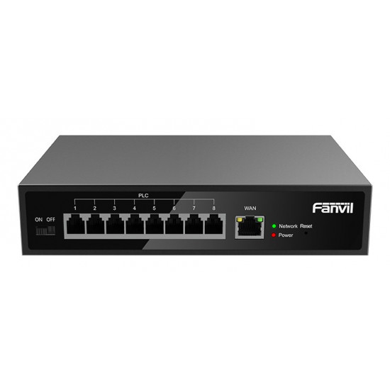 Fanvil PN8 network switch Unmanaged Fast Ethernet (10/100) Black