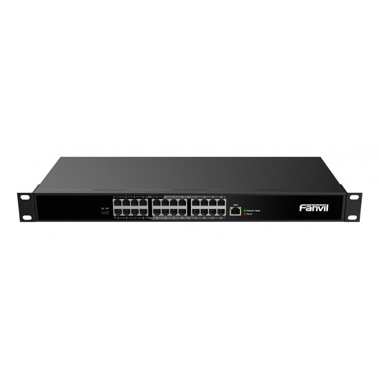 Fanvil PN24 network switch Unmanaged Fast Ethernet (10/100) Black