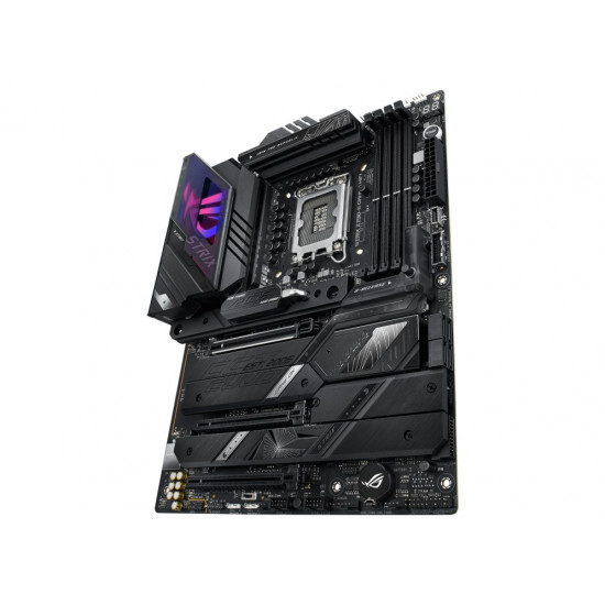 Asus | ROG STRIX Z790-E GAMING WIFI | Processor family Intel | Processor socket  LGA1700 | DDR5 DIMM | Memory slots 4 | Supported hard disk drive interfaces SATA, M.2 | Number of SATA connectors 4 | Chipset Intel Z790 | ATX