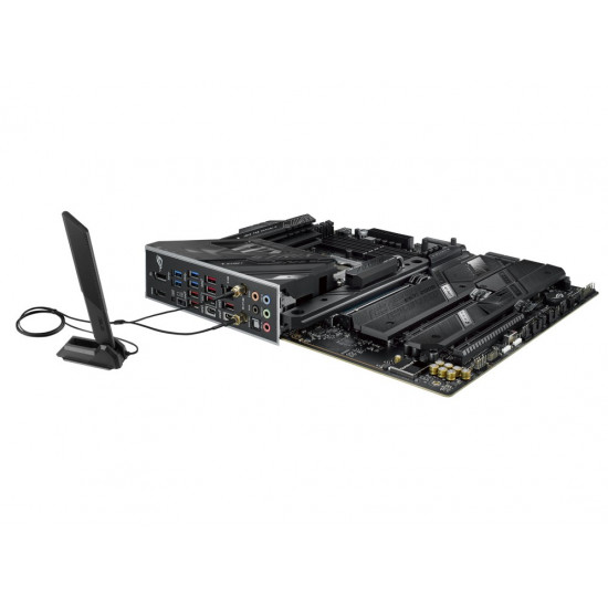 Asus | ROG STRIX Z790-E GAMING WIFI | Processor family Intel | Processor socket  LGA1700 | DDR5 DIMM | Memory slots 4 | Supported hard disk drive interfaces SATA, M.2 | Number of SATA connectors 4 | Chipset Intel Z790 | ATX