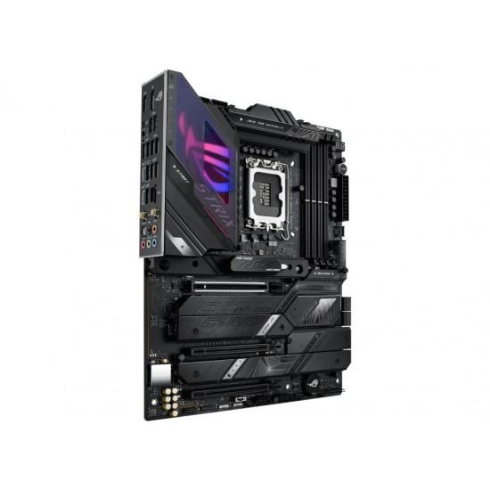 Asus | ROG STRIX Z790-E GAMING WIFI | Processor family Intel | Processor socket  LGA1700 | DDR5 DIMM | Memory slots 4 | Supported hard disk drive interfaces SATA, M.2 | Number of SATA connectors 4 | Chipset Intel Z790 | ATX