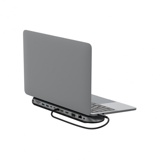 Belkin INC014BTSGY laptop dock/port replicator Wired USB 3.2 Gen 2 (3.1 Gen 2) Type-C Black, Grey