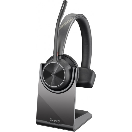 POLY Voyager 4310-M Microsoft Teams Certified USB-C Headset +BT700 dongle +Charging Stand