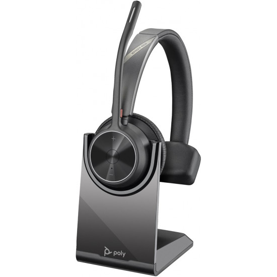 POLY Voyager 4310 USB-C Headset +BT700 dongle +Charging Stand