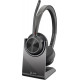 POLY Voyager 4320-M Microsoft Teams Certified Headset +BT700 dongle +Charging Stand