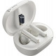 POLY Voyager Free 60+ UC White Sand Earbuds +BT700 USB-A Adapter +Touchscreen Charge Case