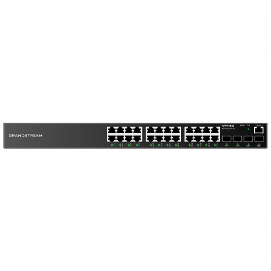 Grandstream Networks GWN7803 network switch Managed L2+ Gigabit Ethernet (10/100/1000) Black