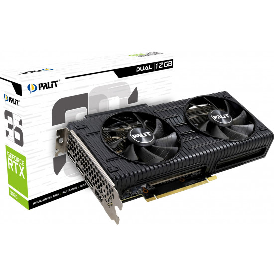 Palit NE63060019K9-190AD graphics card NVIDIA GeForce RTX 3060 12 GB GDDR6