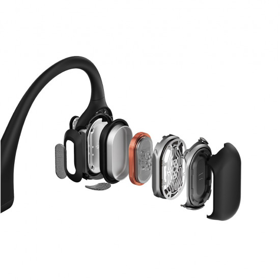 Shokz OpenRun Pro Black Bluetooth Wireless Bone Conduction Headset