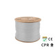 LANBERG CABLE SFTP CAT. 7 305M WIRE CU LSZH GRAY