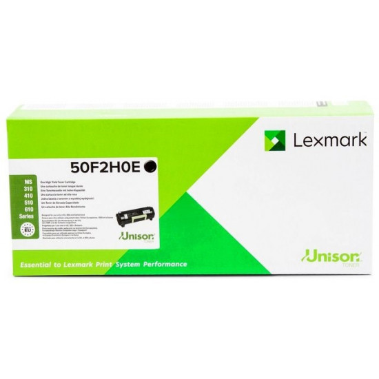 Lexmark 502H toner cartridge 1 pc(s) Original Black