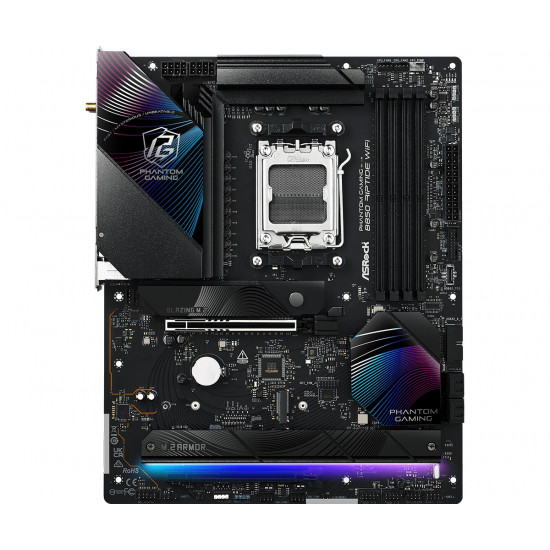 Motherboard B850 Phantom Gaming Rip tide WiFi AM5 4DDR5 ATX