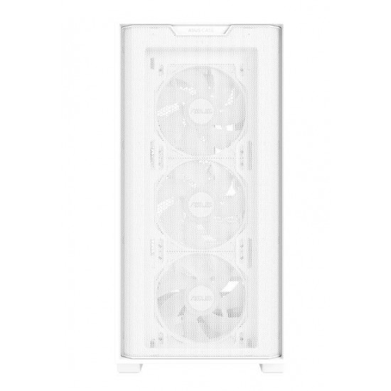 Case|ASUS|A21 PLUS|MidiTower|Case product features Transparent panel|Not included|MicroATX|MiniITX|Colour White|A21PLUSTGARGBWHITE