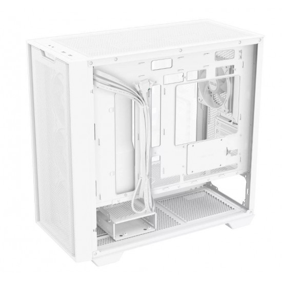 Case|ASUS|A21 PLUS|MidiTower|Case product features Transparent panel|Not included|MicroATX|MiniITX|Colour White|A21PLUSTGARGBWHITE