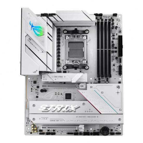 Mainboard|ASUS|AMD B850|SAM5|ATX|Memory DDR5|Memory slots 4|1xPCI-Express 4.0 16x|1xPCI-Express 5.0 16x|4xM.2|1xHDMI|1xDisplayPort|12xUSB 2.0|3xUSB-C|1xOptical S/PDIF|1xRJ45|2xAudio port|STRIXB850-AGAMINGWIFI