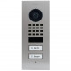 DoorBird D1102V IP Vid. Türst. V4A Edels. 2Ruftasten Unterputz