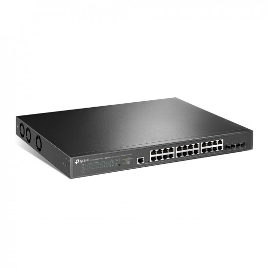 TP-Link JetStream 24-Port 2.5GBASE-T and 4-Port 10GE SFP+ L2+ Managed Switch with 16-Port PoE+ & 8-Port PoE++