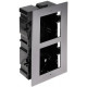 Frame with box for flush mounting 2-module HIKVISION DS-KD-ACF2/Plastic