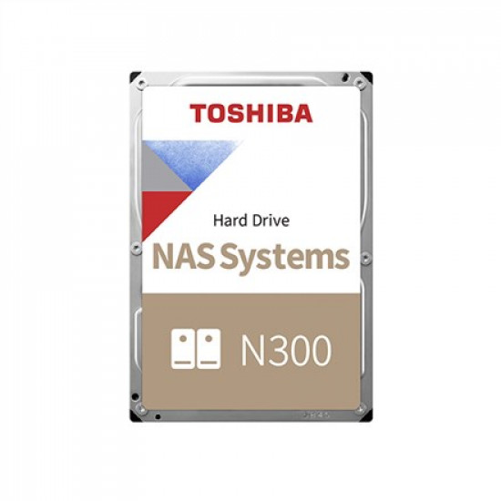 Toshiba N300 NAS internal hard drive 8 TB 7200 RPM 256 MB 3.5 Serial ATA