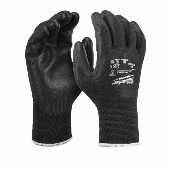 MILWAUKEE GENERAL PURPOSE GLOVES M/8 /12 pairs