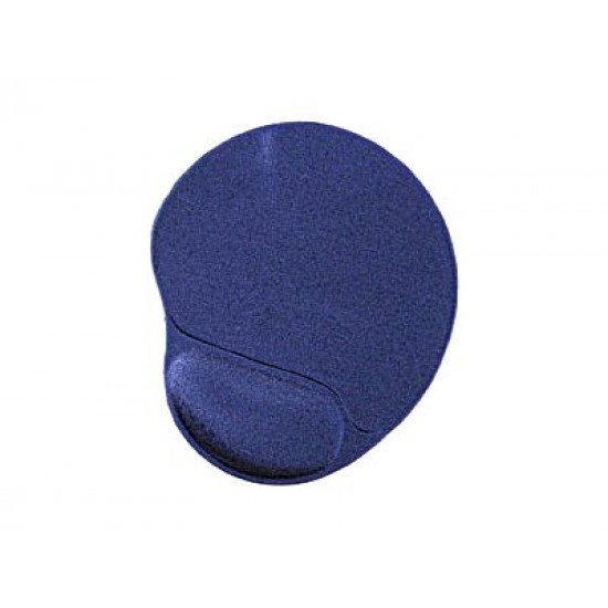 Gembird | MP-GEL-B Gel mouse pad with wrist support, blue | Gel mouse pad | Blue