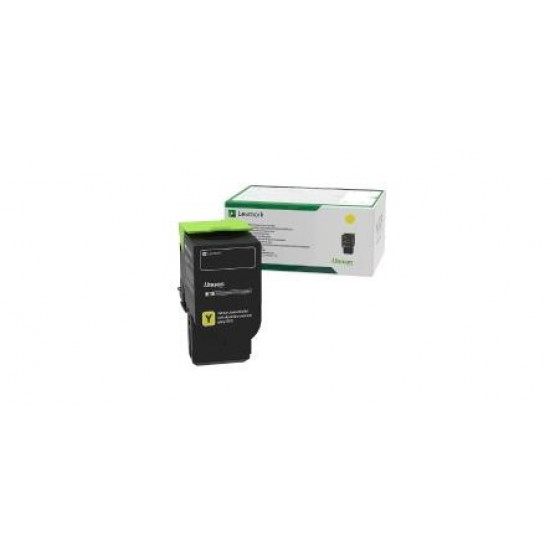 Lexmark 78C2UY0 toner cartridge 1 pc(s) Original Yellow