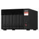 QNAP | 6-Bay QTS and QuTS hero NAS | TS-673A-8G | Up to 6 HDD/SSD Hot-Swap | AMD Ryzen | Ryzen V1500B Quad-Core | Processor frequency 2.2 GHz | 8 GB | DDR4