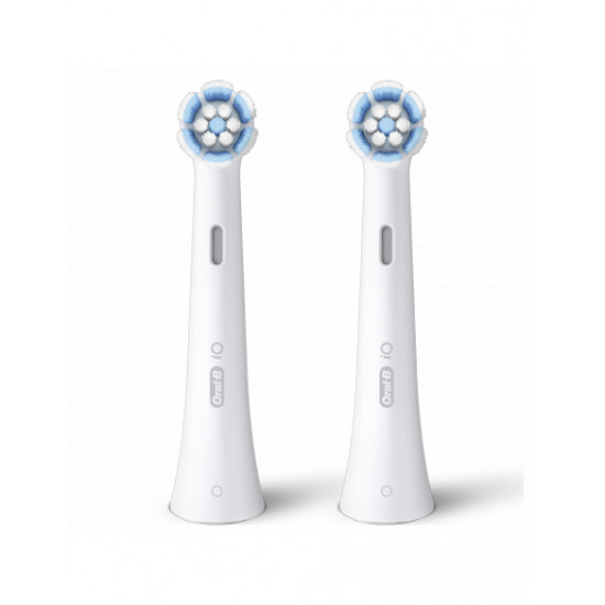 Oral-B | Toothbrush replacement | iO Gentle Care | Heads | For adults | Number of brush heads included 2 | Number of teeth brushing modes Does not apply | White