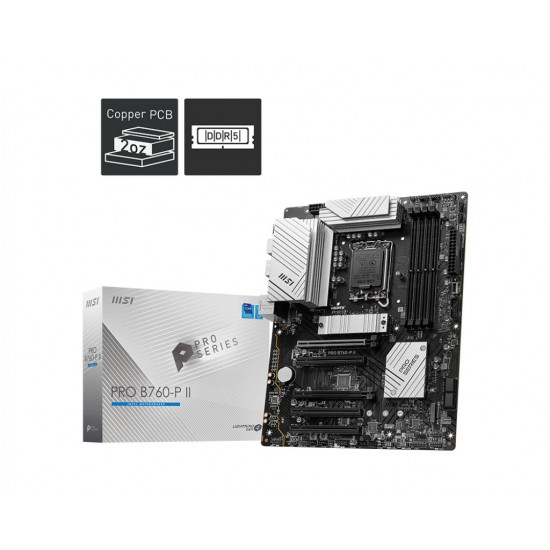 MSI PRO B760-P II motherboard Intel B760 LGA 1700 ATX