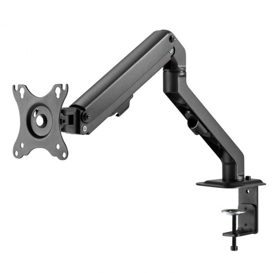 Maclean MC-906 Monitor Mount Holder Desk Table Mount 17 - 27 Adjustable Rotatable VESA 7 kg