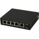 PULSAR 6-port switch SFG64F1 up to 4 IP cameras