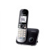 Panasonic | Cordless | KX-TG6811FXB | Built-in display | Caller ID | Black | Conference call | Phonebook capacity 120 entries | Speakerphone | Wireless connection