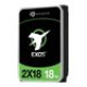 SEAGATE EXOS 2X18 SAS 18TB Helium 7200rpm 9TB Capacity per Logical Unit 12Gb/s 256MB cache 8.89cm 3.5inch