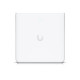 UBIQUITI U6-Enterprise-IW In-Wall Access point Dual Band WiFi 6E 4x4 MIMO 1xRJ45 2.5Gb/s PoE+ 4x RJ45 1000Mb/s